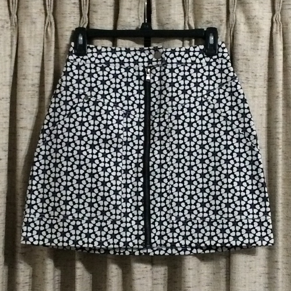 Rebecca Minkoff Navy Marigold Skirt - 2
